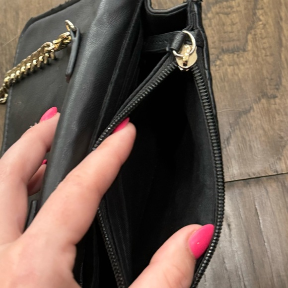 Guess Leather Mini Quilted Crossbody - Picture 8 of 10